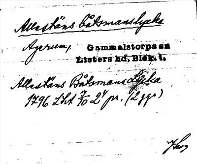 Bild på arkivkortet för arkivposten Allestäns båtsmanslycka