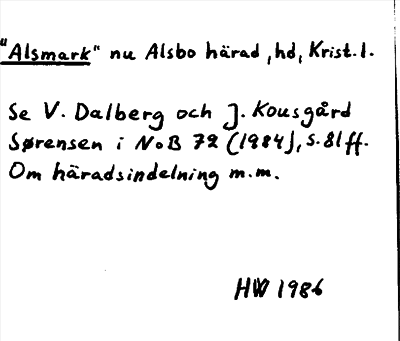 Bild på arkivkortet för arkivposten »Alsmark»