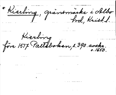 Bild på arkivkortet för arkivposten *Kierling
