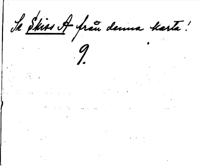 Bild på baksidan av arkivkortet för arkivposten Bruksgölen