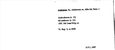 Bild på arkivkortet för arkivposten Andrarum
