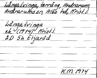Bild på arkivkortet för arkivposten Långatvinga