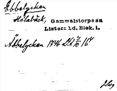 Bild på arkivkortet för arkivposten Ebbelyckan