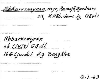 Bild på arkivkortet för arkivposten Abbarvsmyran