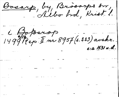 Bild på arkivkortet för arkivposten Bonsarp
