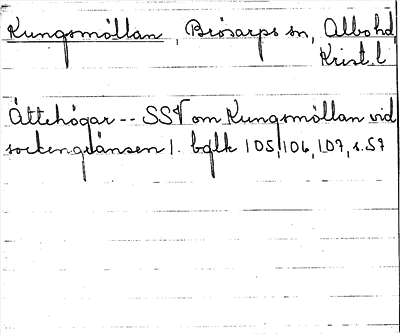 Bild på arkivkortet för arkivposten Kungsmöllan
