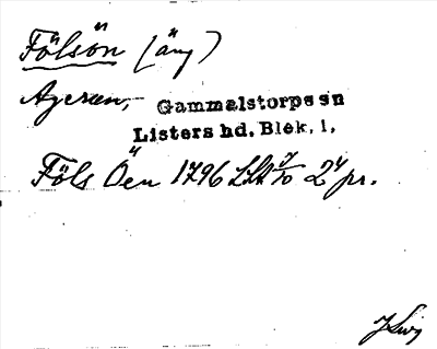 Bild på arkivkortet för arkivposten Fölsön
