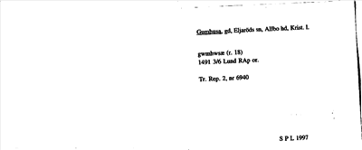 Bild på arkivkortet för arkivposten Gumhusa