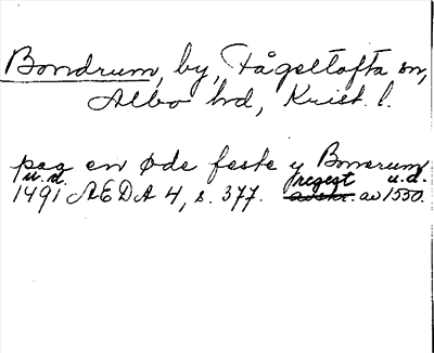 Bild på arkivkortet för arkivposten Bondrum