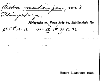 Bild på arkivkortet för arkivposten Östra madängen