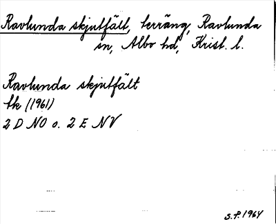 Bild på arkivkortet för arkivposten Ravlunda skjutfält