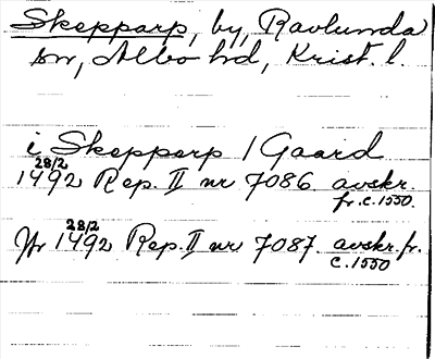 Bild på arkivkortet för arkivposten Skepparp