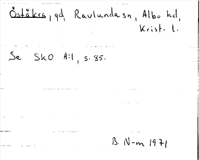 Bild på arkivkortet för arkivposten Öståkra