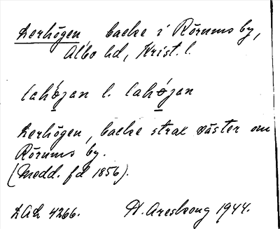 Bild på arkivkortet för arkivposten Lerhögen
