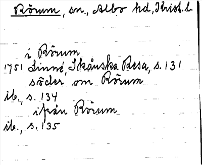 Bild på arkivkortet för arkivposten Rörum