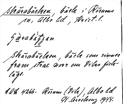 Bild på arkivkortet för arkivposten Skärabäcken