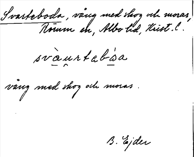 Bild på arkivkortet för arkivposten Svarteboda