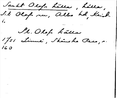 Bild på arkivkortet för arkivposten Sankt Olof källa
