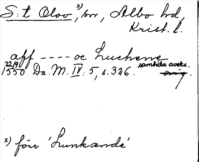Bild på arkivkortet för arkivposten Sankt Olov