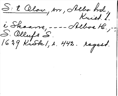Bild på arkivkortet för arkivposten Sankt Olov