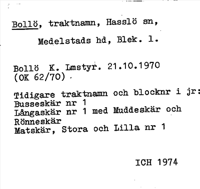 Bild på arkivkortet för arkivposten Bollö