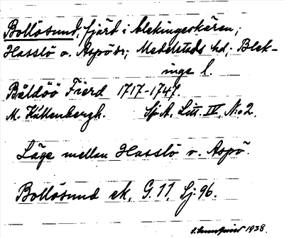 Bild på arkivkortet för arkivposten Bollösund