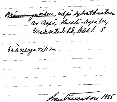 Bild på arkivkortet för arkivposten Bränningaviken