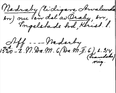 Bild på arkivkortet för arkivposten Nedraby