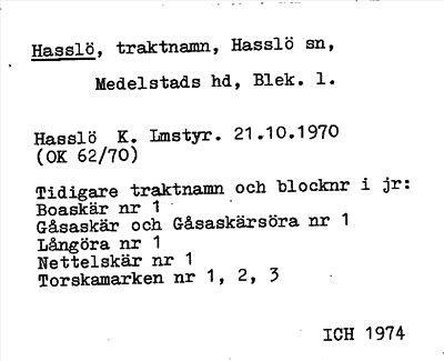 Bild på arkivkortet för arkivposten Hasslö