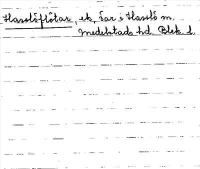 Bild på arkivkortet för arkivposten Hasslöflötar