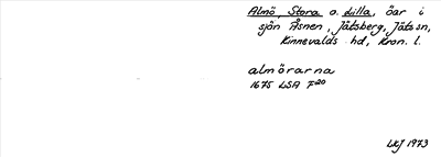Bild på arkivkortet för arkivposten Almö, Stora o. Lilla
