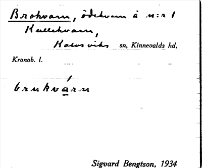 Bild på arkivkortet för arkivposten Brokvarn