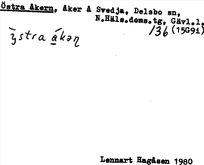Bild på arkivkortet för arkivposten Östra åkern