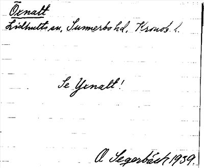 Bild på arkivkortet för arkivposten Öxnalt