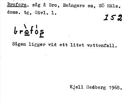Bild på arkivkortet för arkivposten Brofors