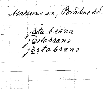 Bild på arkivkortet för arkivposten Hjortabråne