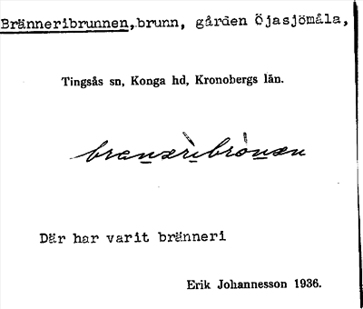 Bild på arkivkortet för arkivposten Bränneribrunnen