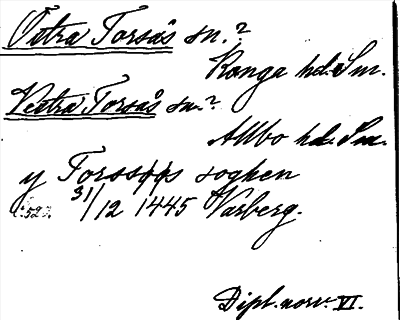 Bild på arkivkortet för arkivposten Östra Torsås