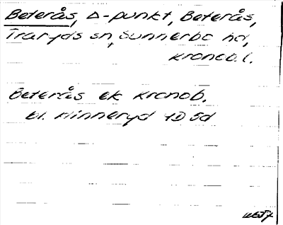 Bild på arkivkortet för arkivposten Beterås