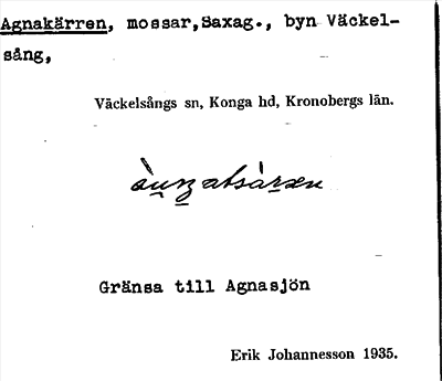 Bild på arkivkortet för arkivposten Agnakärren