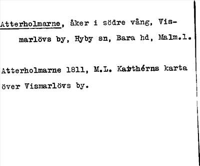 Bild på arkivkortet för arkivposten Atterholmarne