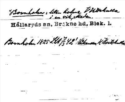 Bild på arkivkortet för arkivposten *Bornholm