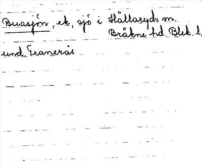 Bild på arkivkortet för arkivposten Buasjön