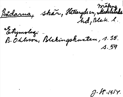 Bild på arkivkortet för arkivposten Bådarna