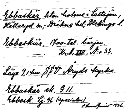 Bild på arkivkortet för arkivposten Ebbaskär