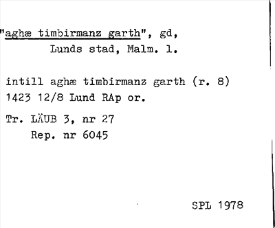 Bild på arkivkortet för arkivposten »aghæ timbirmanz garth»