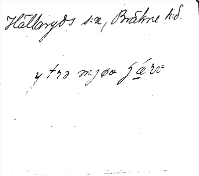 Bild på arkivkortet för arkivposten Yttre Mjööskärv
