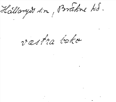 Bild på arkivkortet för arkivposten Bokö, Västra