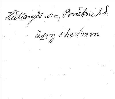 Bild på arkivkortet för arkivposten Äs(s)ingsholmen?