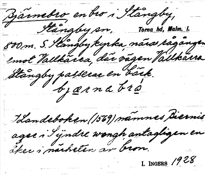 Bild på arkivkortet för arkivposten Bjärnebro